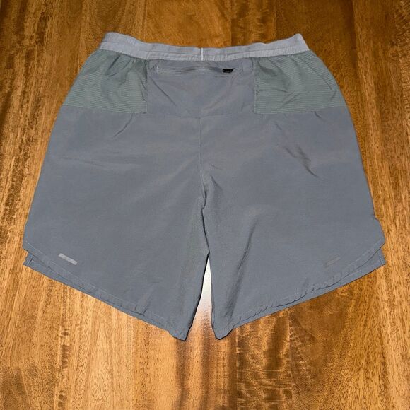 Nike Running Shorts DM4761‑084 Men’s Size S with Liner & Zipper Back Pocket - Picture 2 of 6